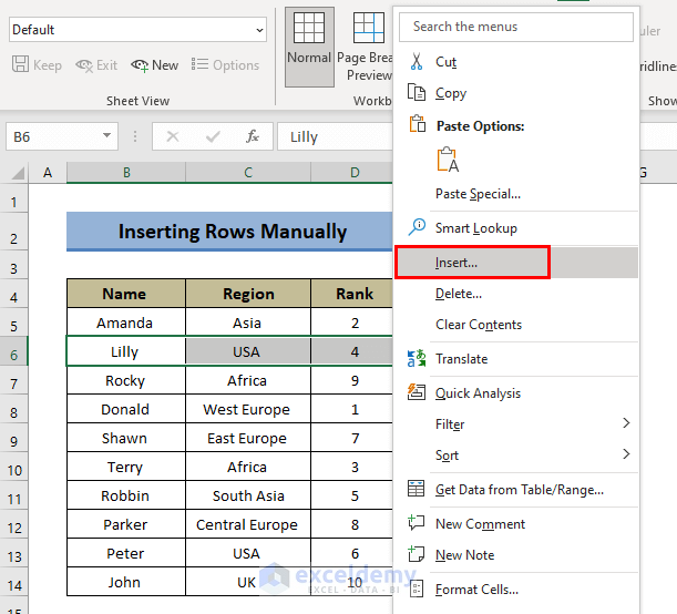 Excel Macro to Add Rows Automatically