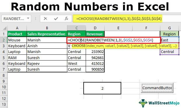 Excel Macro Random Numbers