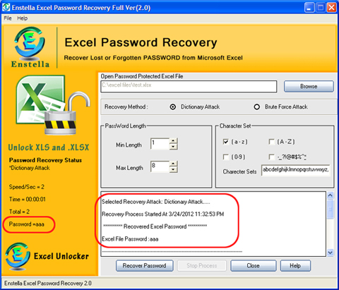 Excel Password Reset Software