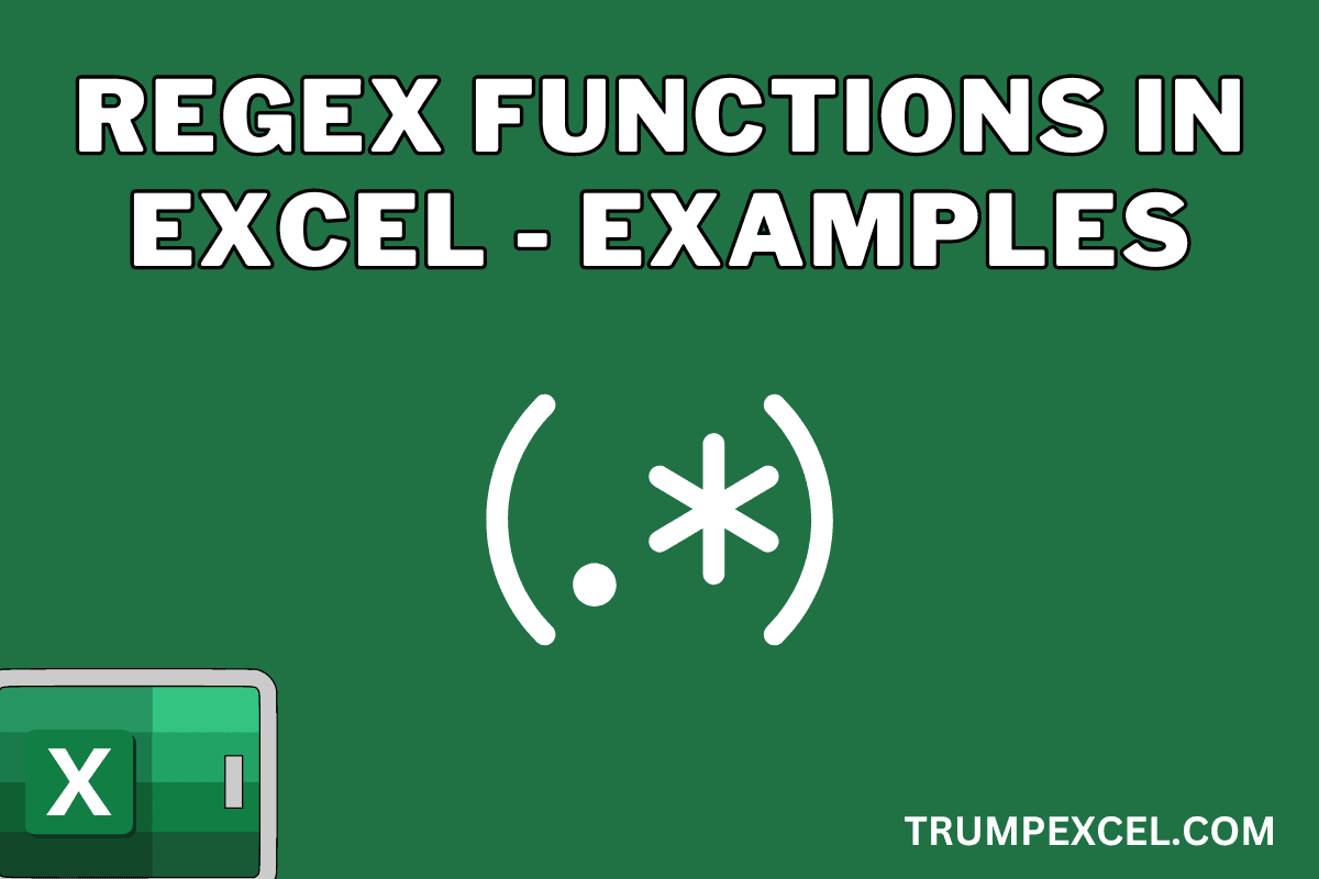 Excel RegEx Functions