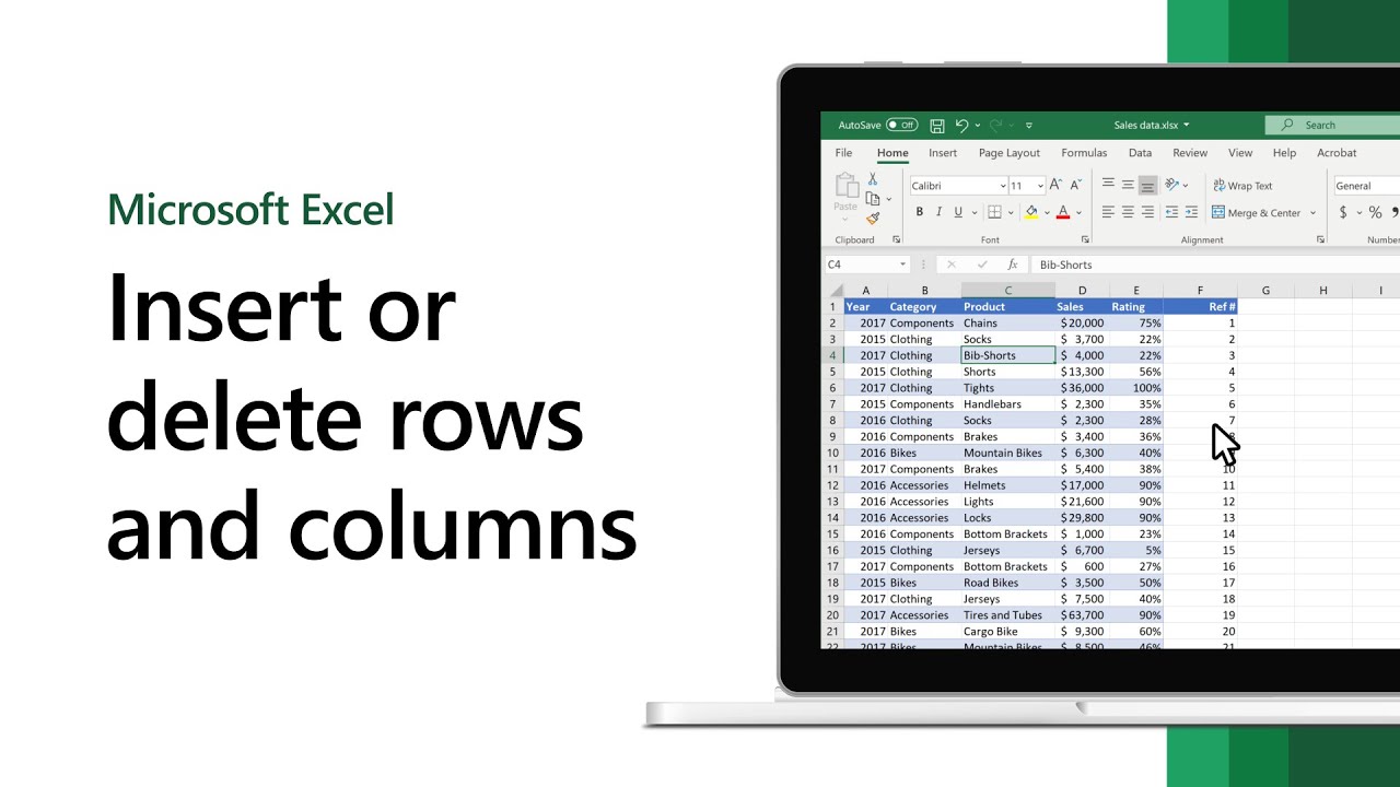 Excel Row Insert Delete