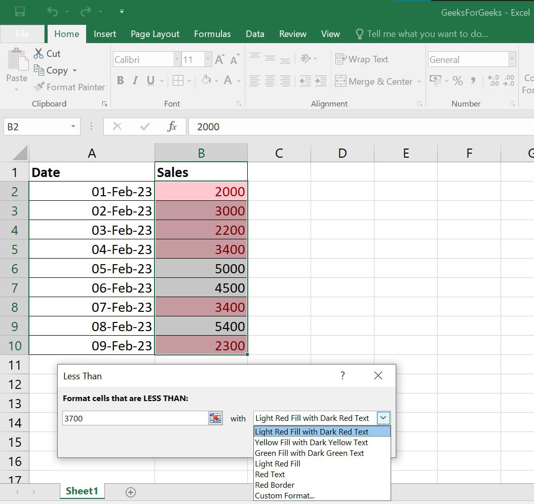 Excel Tag Cloud Conditional Formatting