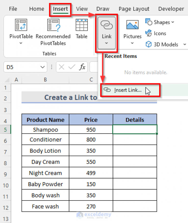 Excel Text File Link