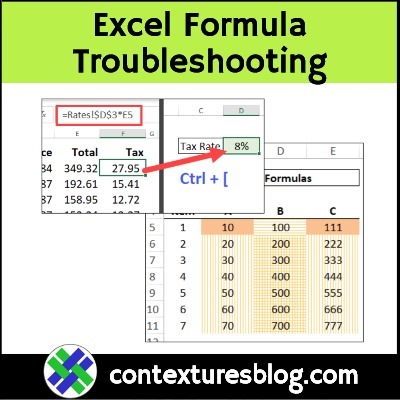 Excel Troubleshooting Basics