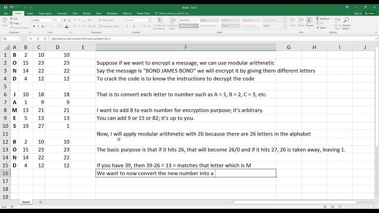 Excel VBA Cryptographic API