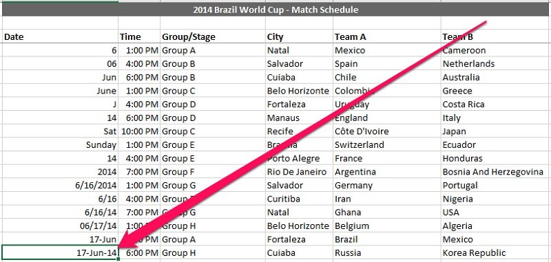 Excel VBA Macro for Date