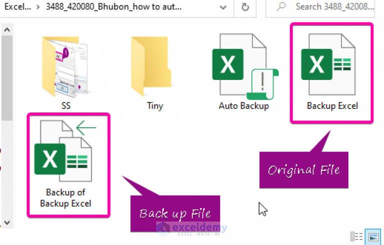 Excel Worksheet Backup System