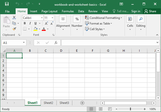 Excel Worksheet Management Basics