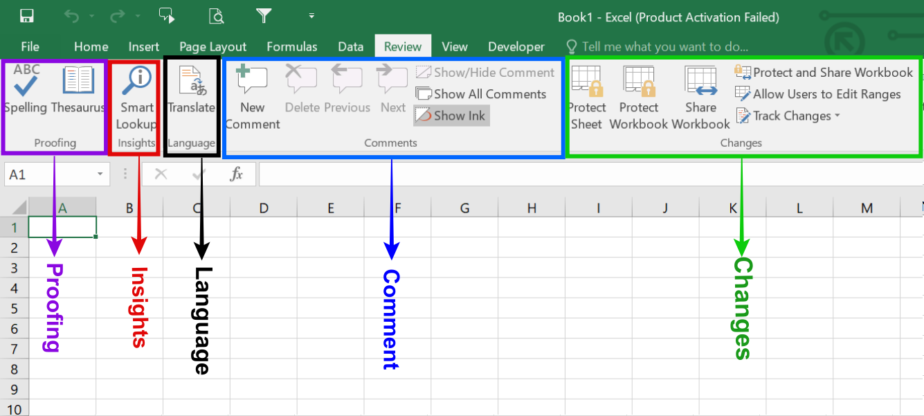 Excel Worksheet Review and Update