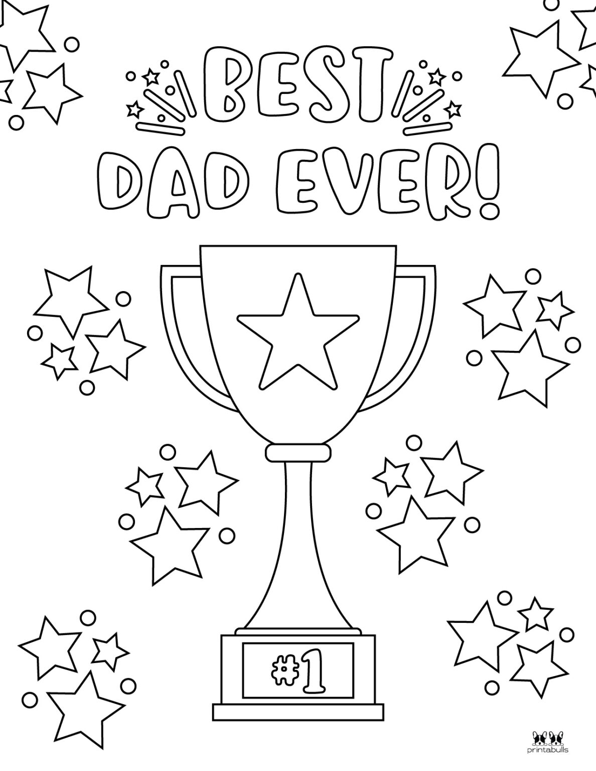 fathers day coloring pages