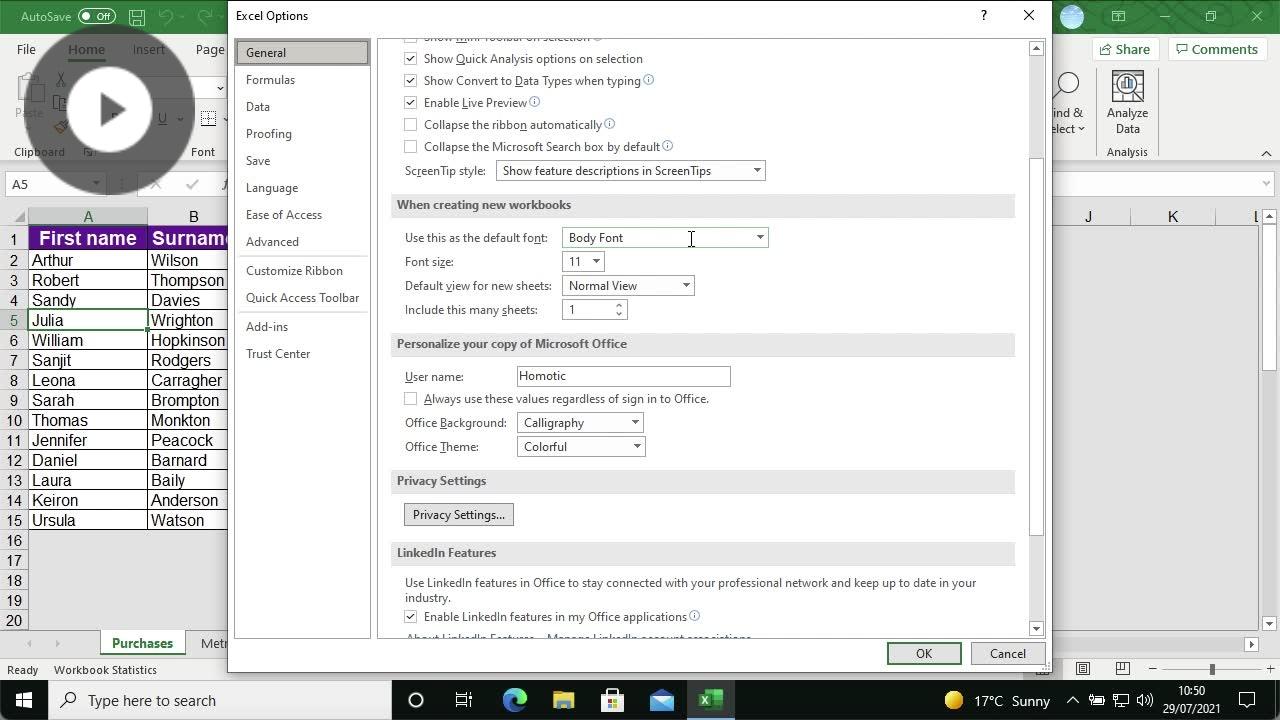 Find Excel Preferences With Ease In Minutes