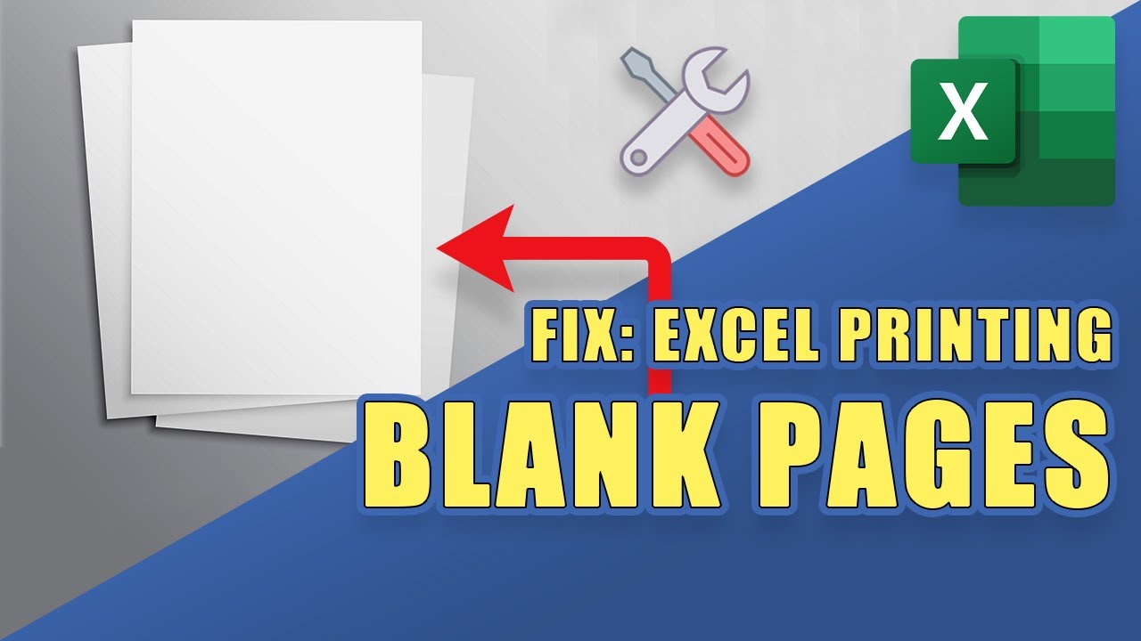 Fix Excel Printing Blank Pages Issue Quickly