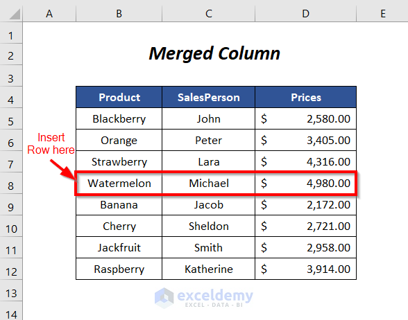 Fixing Cannot Insert Row In Excel Error Quickly