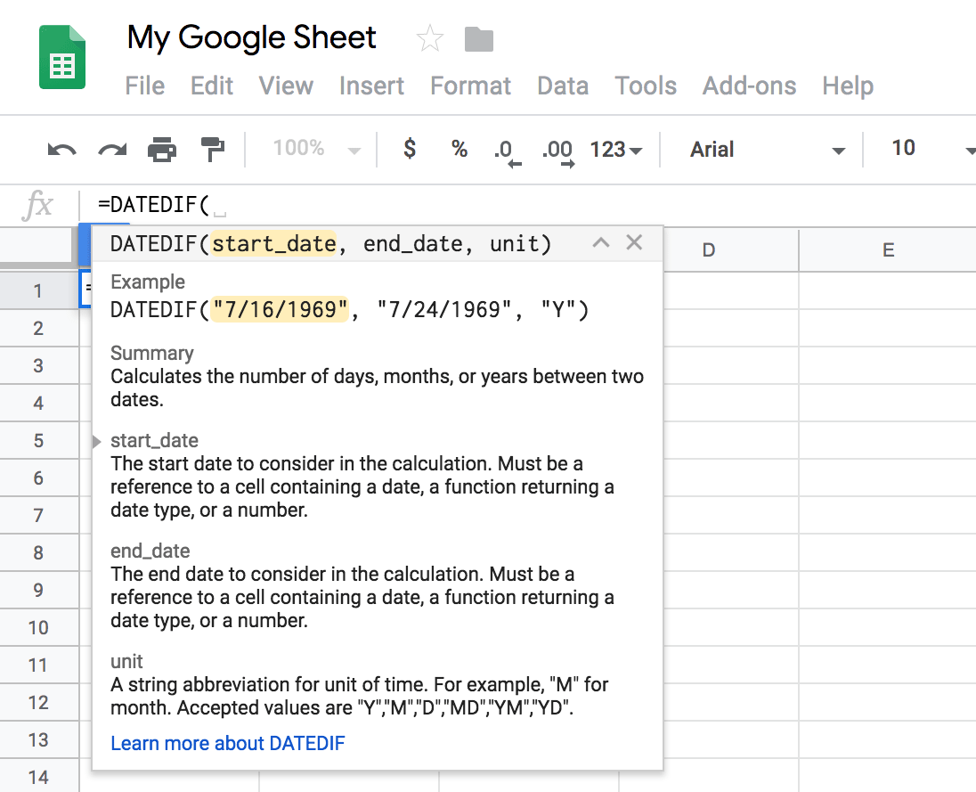 Google Sheets Tips