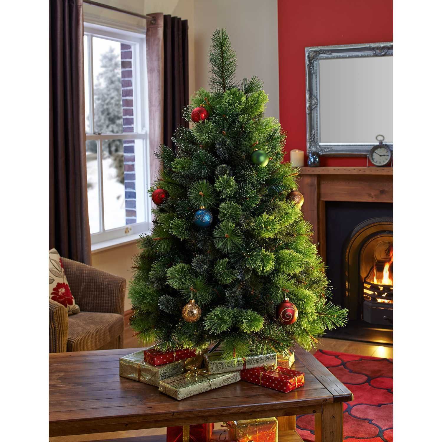 Holiday Time 3ft Christmas Tree Decorating Ideas