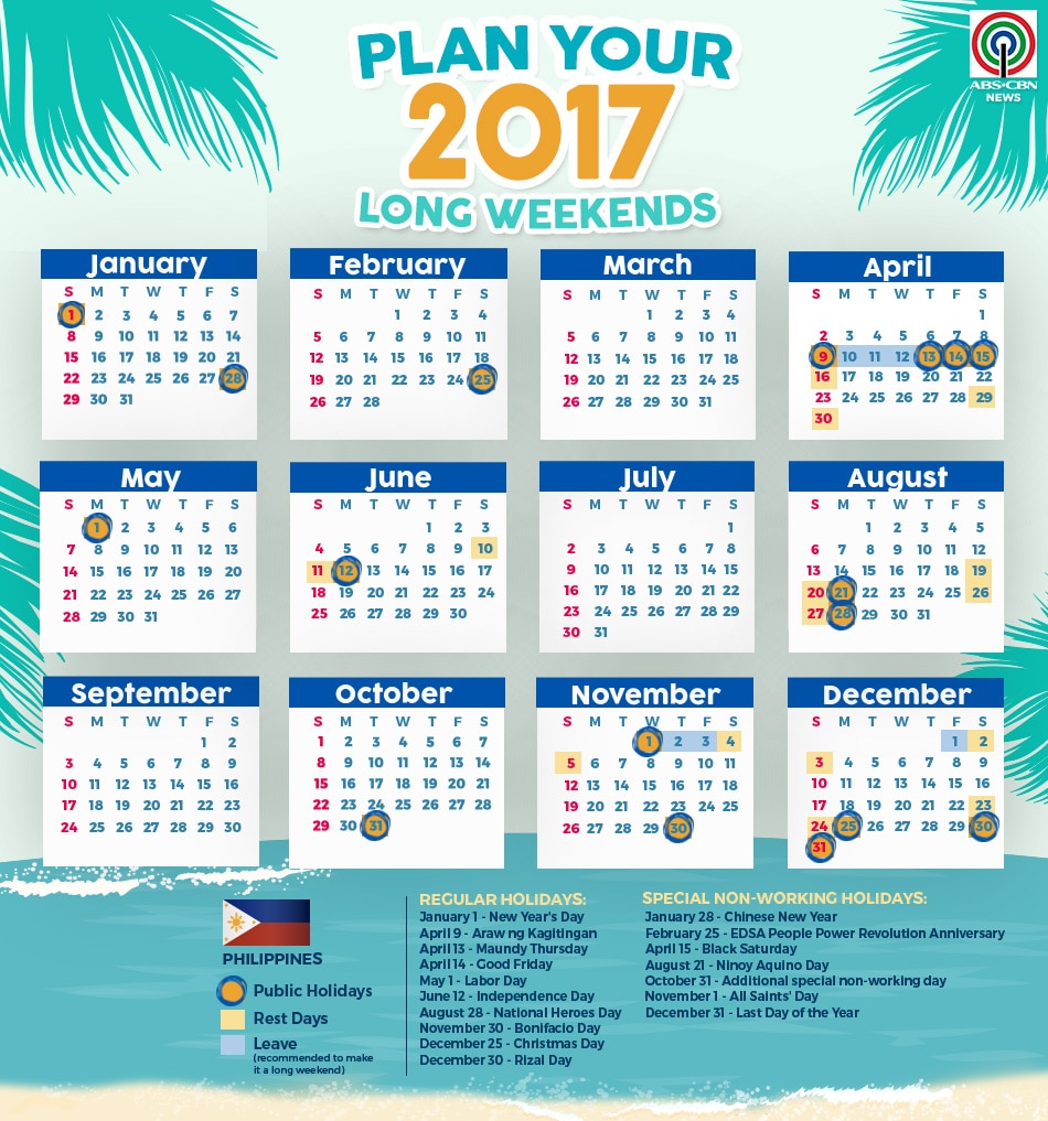 Lbc Christmas Holiday Schedule 2017 Philippines