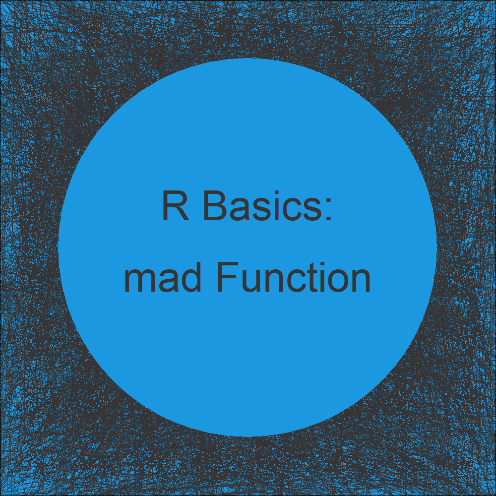 Using the MAD function