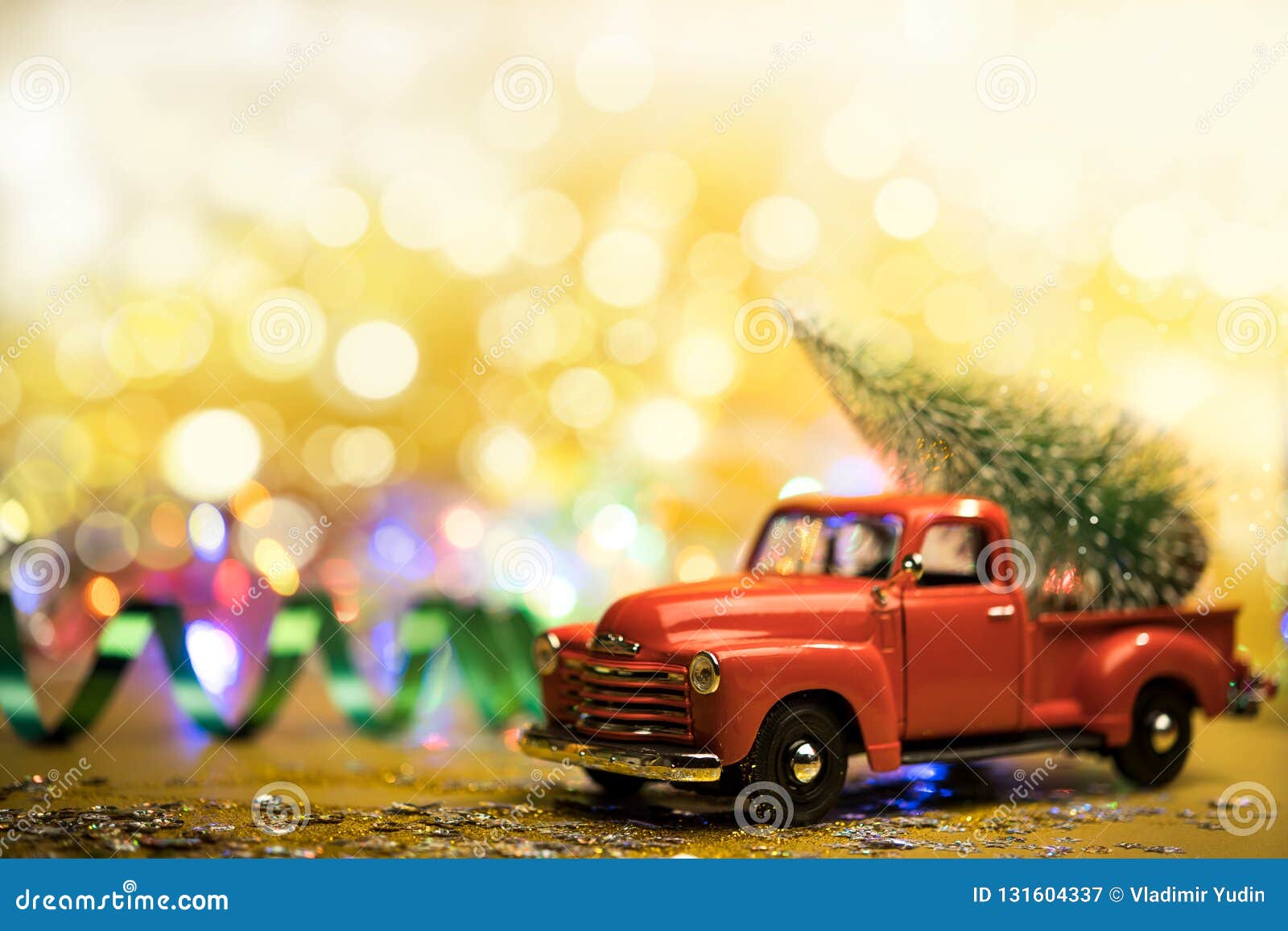 Red Truck With Christmas Tree: A Symbolic Holiday Tradition