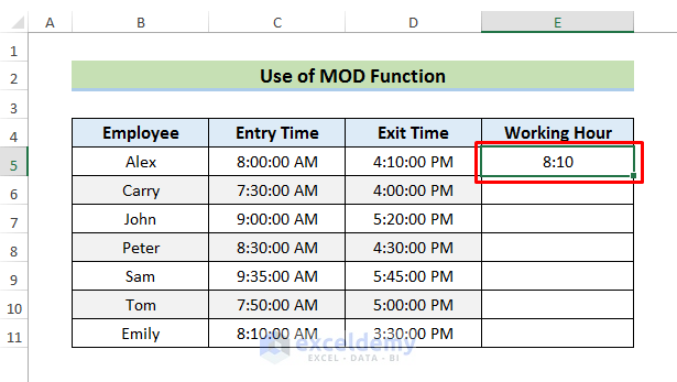 Time Minus Time In Excel Made Easy