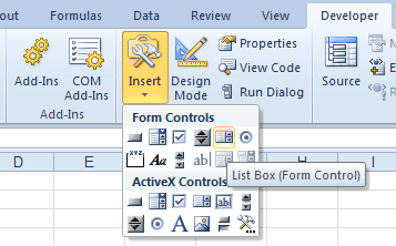 Using Named Ranges and Data Validation Feature