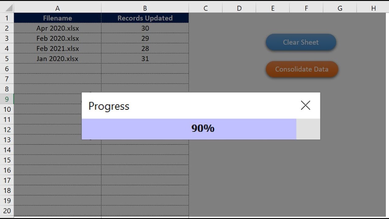 VBA Progress Bar UserForm