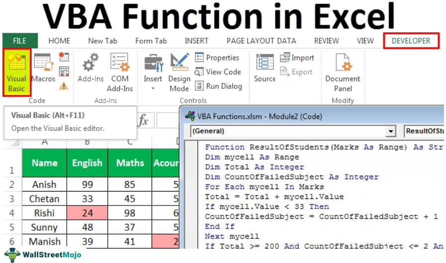 VBA in Excel