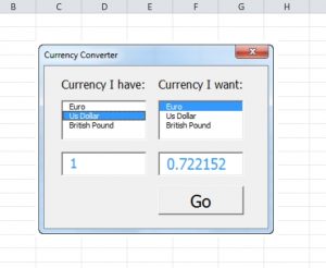 European Currency Converter Template