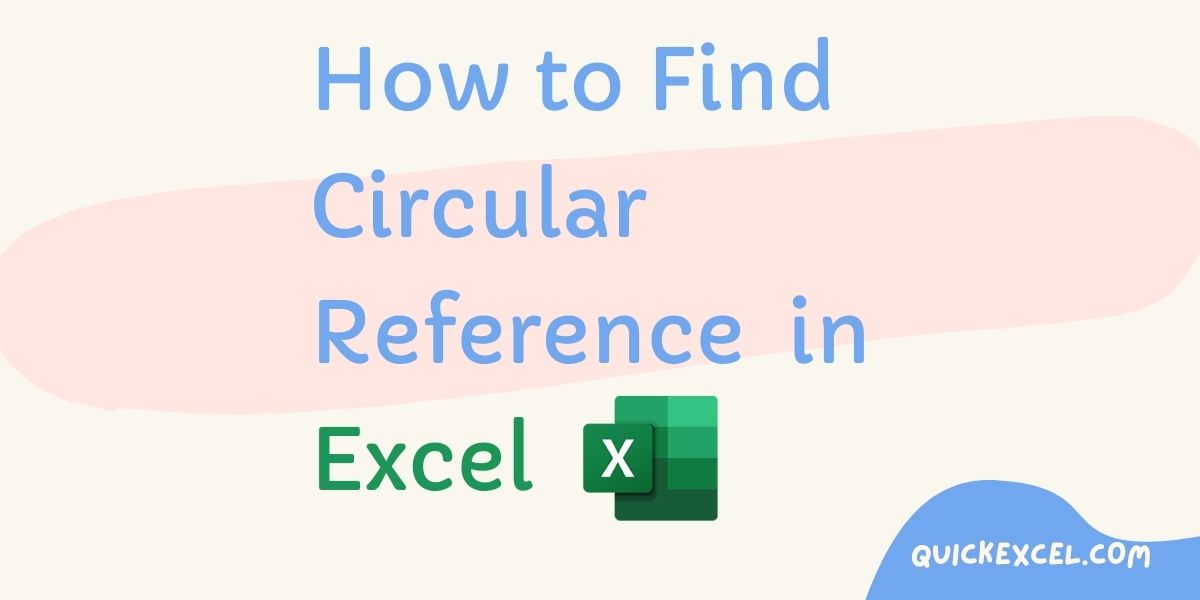 Excel Circular References