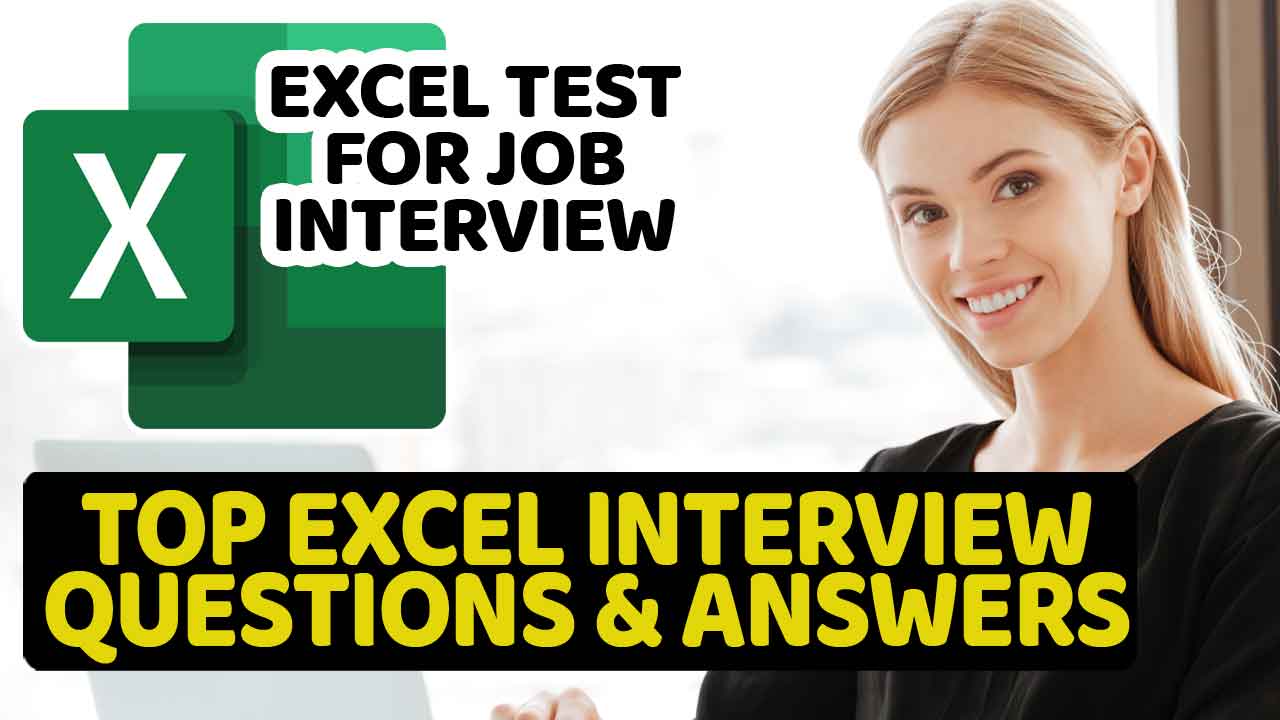 Excel Skills to Learn for Test and Interview