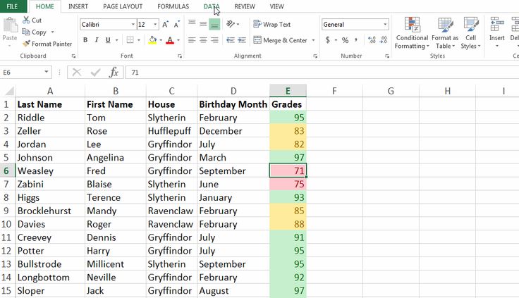 Sorting Excel data by surname using Power Query