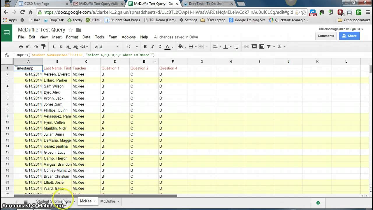 Google Spreadsheet Power Query Templates