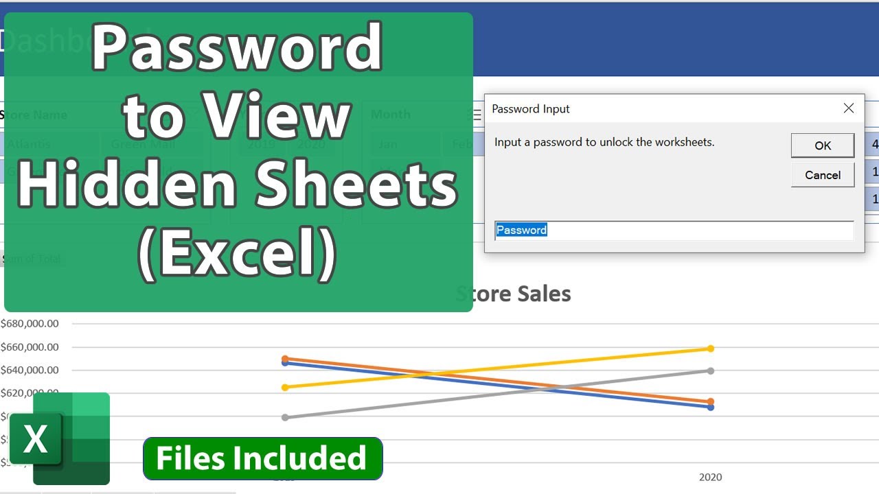 Hide Excel Worksheet with VBA Password